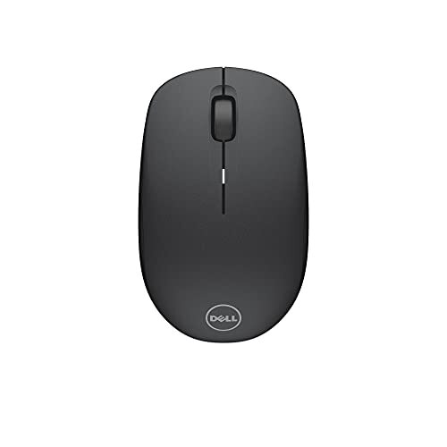 Dell Wm126-Black Wireless Mouse | Compact & Travel Friendly Design | Ambidextrous |Universal Pairing Technology: Connect Up To 6 Compatible Devices With One Receiver