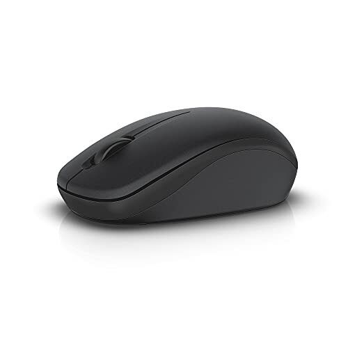 Dell Wm126-Black Wireless Mouse | Compact & Travel Friendly Design | Ambidextrous |Universal Pairing Technology: Connect Up To 6 Compatible Devices With One Receiver