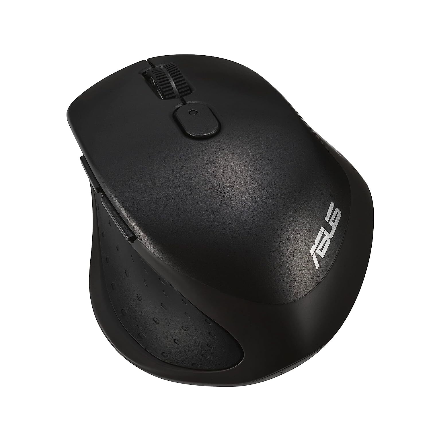 ASUS MW203 Multi-Device Wireless Silent Mouse, 2.4GHz with USB Nano Receiver, 2400 DPI Optical Tracking, 6 Buttons, Compatible with PC/Laptop - Black (MW203 (Black))