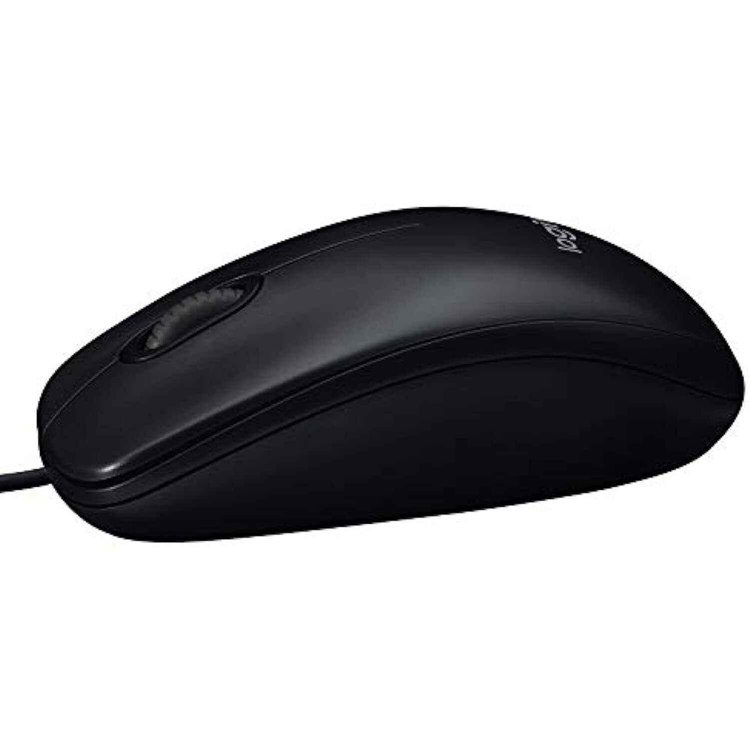 Logitech M90 Wired USB Mouse, 3 yr Warranty, 1000 DPI Optical Tracking, Ambidextrous PC/Mac/Laptop - Black