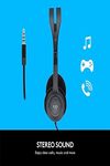 Logitech H111 Wired On Ear Headphones With Mic Black