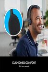 Logitech H111 Wired On Ear Headphones With Mic Black