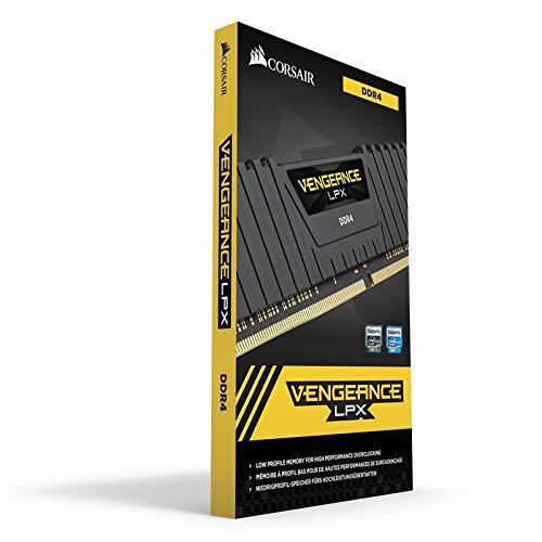 Corsair Vengeance LPX 16GB (1x16GB) DDR4 3600MHz C18 Desktop Memory Black, CMK16GX4M1Z3600C18