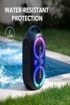 Anker soundcore Rave Party 2 Portable Speaker, 120W Stereo Sound, PartyCast 2.0, Light Show, IPX4 Water-Resistant, 16H Playtime, Mic Input, Custom EQ & Bass Up for Party, Tailgating, Backyard, Pool