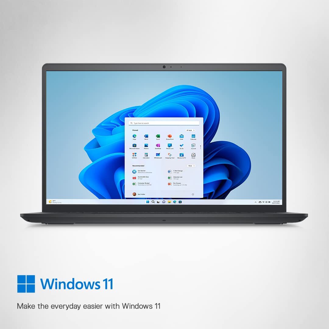 Dell Inspiron 3525 Laptop, AMR Ryzen R5-5500U/8GB/512GB/15.6" (39.62cm) FHD WVA AG 120Hz 250 nits/Win 11 + MSO'21, 15 Month McAfee/Carbon Black/1.68kg