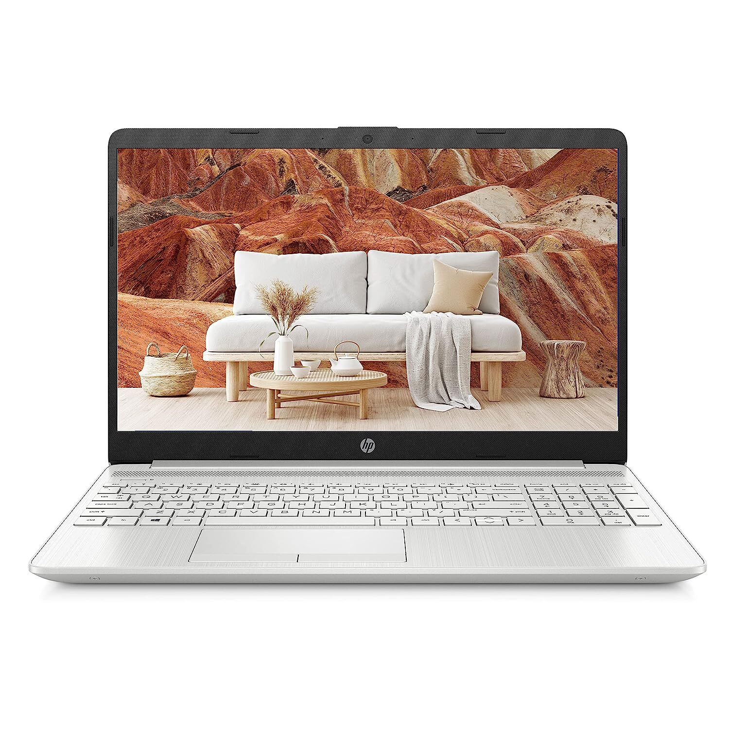 HP 15- AMD Ryzen 3-3250U 15.6 inches 39.6 cm FHD, Micro-Edge, Thin & Light Laptop (8 GB RAM/1TB HDD + 256GB SSD/ AMD Radeon Graphics/ Win11/MS Office/1.74 kg 15s-gr0012AU) Windows 11 Home