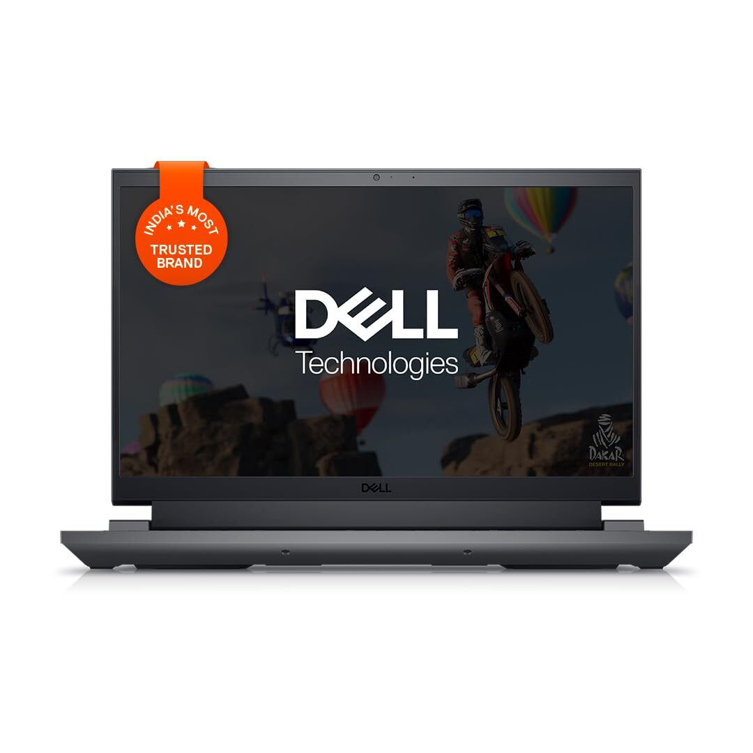 Dell G15 5520 Windows 11 Gaming Laptop, Intel i7-12700H, 16GB, 512Gb, NVIDIA RTX 3050 Ti (4GB GDDR6), 15.6" - 39.62Cms FHD WVA AG 120Hz 250 nits, Backlit KB Orange, Shadow Grey, 2.81Kgs - D560823WIN9B