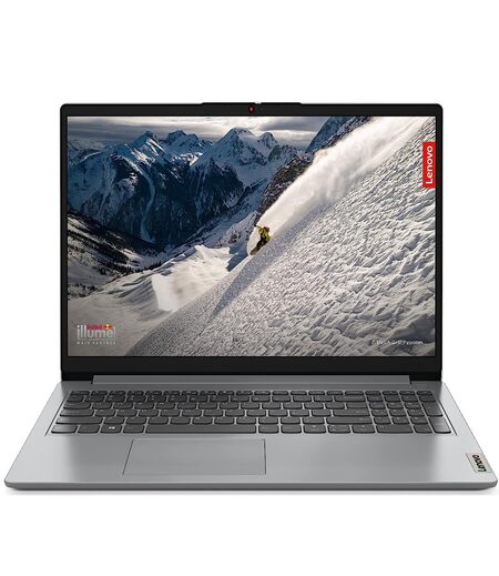 Lenovo IdeaPad Slim 1 AMD Ryzen 5 3500U 15.6" (39.62cm) FHD Thin & Light Laptop (8GB/512GB SSD/Windows 11/Office 2021/3months Game Pass/Cloud Grey/1.6Kg), 82R1004AIN