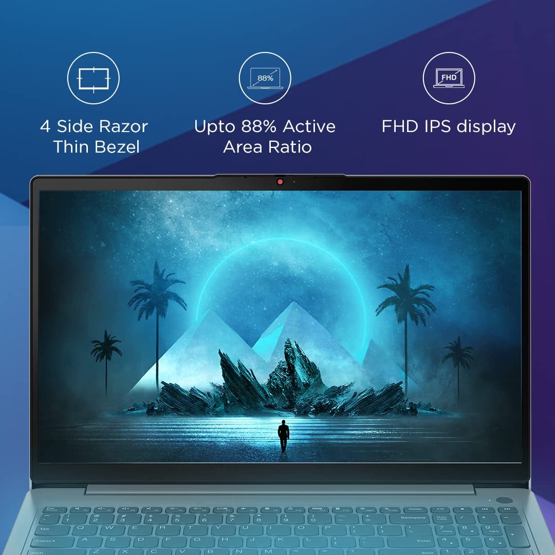 Lenovo IdeaPad Slim 3 Intel Core i5-1235U 12th Gen 15.6" (39.62cm) FHD IPS Anti-Glare (8GB/512GB SDD/Windows 11/Office 2021/Backlit/2Yr Warranty/3months Game Pass/Arctic Grey/1.63Kg), 82RK00EDIN