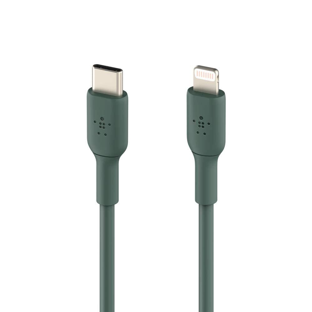 Belkin Apple Certified Lightning To Type C Cable, Fast Charging For Iphone, Ipad, Air Pods, 3.3 Feet (1 Meters) Midnight Green