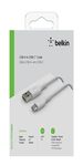 Belkin USB C to USB A 2.0, Type C Cable, 6.6 feet (2 meter), USB-IF Certified, Supports Fast Charging - White