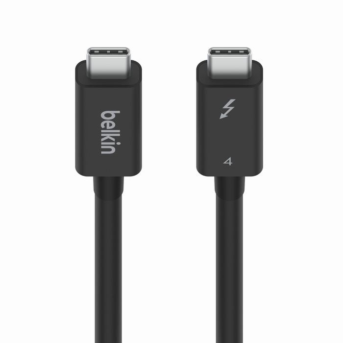 Belkin Thunderbolt 4 Cable, 2M, Active - Black-M00000001652