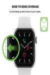 Belkin Glass Trueclear Curve Screen Protector for Apple Watch Se/Series 6/5/ 4, Alignment Tray for Installation, Edge to Edge Protection, Anti-Fingerprint, Water Resistant, 40 Mm