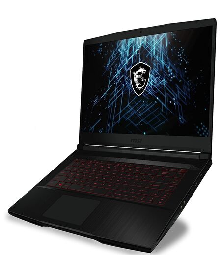 MSI Gaming GF63 Thin, Intel Core i7-11800H, 40CM FHD 144Hz Gaming Laptop (8GB/512GB NVMe SSD/Windows 10 Home/Nvidia GTX1650 4GB GDDR6/ Black/1.86Kg), 11SC-852IN