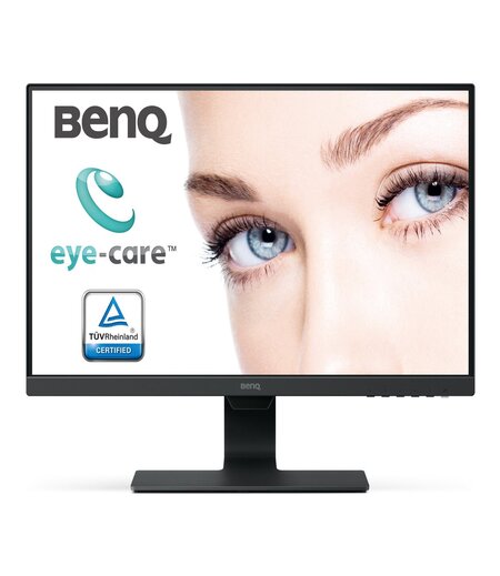 BenQ GW2480 24 inch (60 cm) 1920 x 1080 Pixels IPS Full HD Ultra-Slim Bezel Monitor- Eye Care, Anti-Glare, Brightness Intelligence, Low Blue Light, HDMI, DP, Speakers, VESA Wall Mountable (Black)