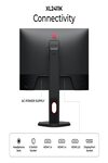 BenQ ZOWIE XL2411K 24"(61cm)Premium Esports Grade TN Panel Monitor with Height Adjustment-Full HD,144Hz, 1ms,320nits,DyAc,Black eQualizer,Color Vibrance,XL Setting to Share,HDMI,DP,Matte Finish(Gray)