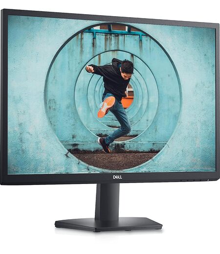 Dell-SE2422H (60.96 cm) FHD Monitor 1920x1080 at 75Hz, VA-Panel, 16.7m Colours, Brightness 250 cd/m², Contrast Ratio 3000:1, Anti-Glare, 3H Hard Coating, HDMI (HDCP), VGA Ports, 3 Year Warranty