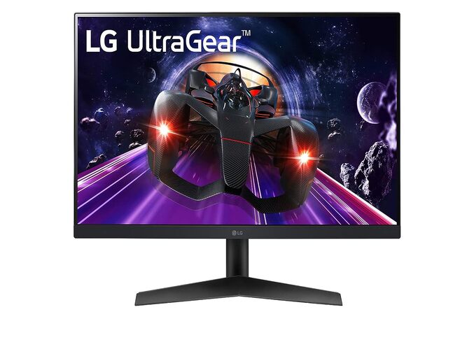 LG Ultragear 24GN60R-B 24-inch Gaming Monitor with IPS Display,1ms GtG, 144Hz, HDR10, AMD FreeSync Premium, Black