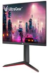 LG 24Gn650 Ultragear Gaming 24 Inch (60 Cm) LCD 1920 x 1080 Pixels IPS Full Hd - 144Hz, 1Ms, G-Sync Compatible, Freesync Premium, Srgb 99%, Hdmi X 2, Display Port, HP Out, HDR 10 (Black)