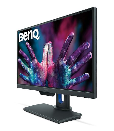 BenQ PD2500Q 25"(63cm) 2K QHD IPS DesignVue Color Accurate Monitor 100% Rec 709,100% sRGB,Pantone Validated,Calman Verified,DeltaE<3,CAD/CAM & Animation Mode,Daisy Chain, HDMI,DP,USB,Auto Pivot,Black