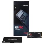 Samsung 980 PRO 1TB Up to 7,000 MB/s PCIe 4.0 NVMe M.2 (2280) Internal Solid State Drive (SSD) (MZ-V8P1T0)