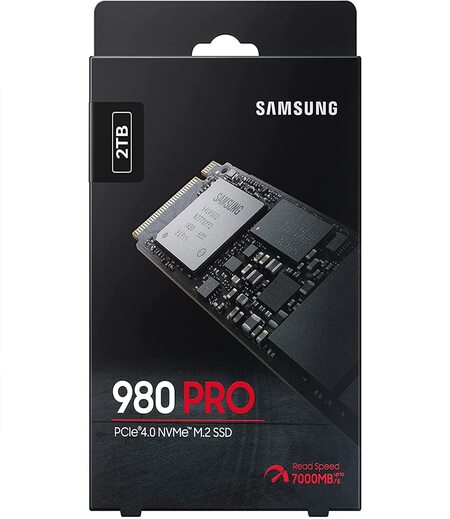 Samsung MZ-V8P2T0B/AM 980 PRO PCIe 4.0 NVMe SSD 2TB Bundle with 1 YR CPS Enhanced Protection Pack