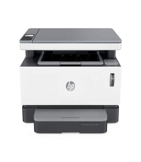 HP Neverstop 1200w Print, Copy, Scan, WiFi Laser Printer, Mess Free Reloading, Save Upto 80% on Genuine Toner, 5X Print Yield