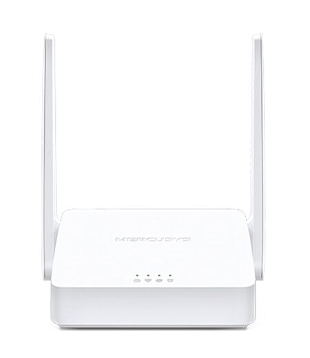 MERCUSYS N300 Wireless WiFi Router MW301R | Two 5dBi Antennas | 300Mbps Wi-Fi Speed | IPv6 Compatible | Parental Control | Guest Network - White