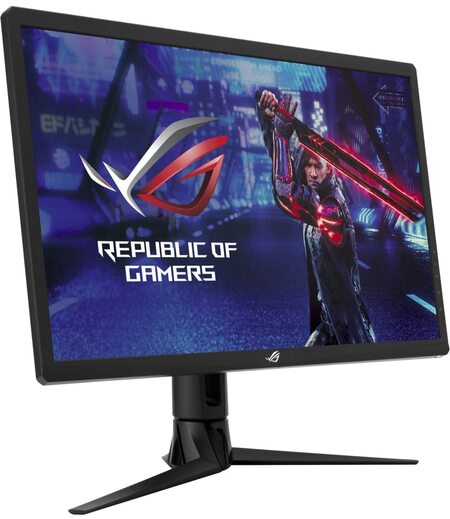 ASUS ROG Strix 27 4K HDR 144Hz DSC Gaming Monitor (XG27UQR) - UHD (3840 x 2160) Pixels, IPS, 1ms, Extreme Low Motion Blur, DisplayHDR 400, DCI-P3 90%, G-SYNC Compatible, Eye Care, USB 3.0, Black