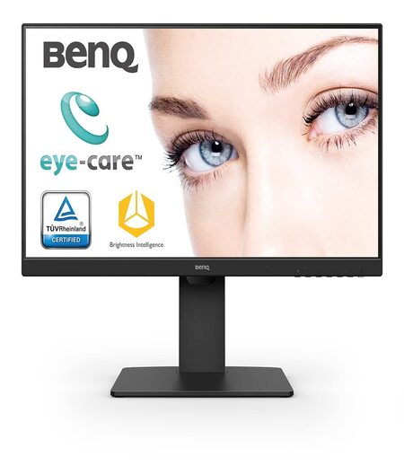 BenQ GW2785TC 27 inch (68 cm) IPS Full HD 75Hz Ultra-Slim Bezel Monitor with Height Adjustment, Eye Care, Brightness Intelligence, Speakers, USB-C (PD 60W), HDMI, DP, Coding Mode, Daisy Chain (Black)