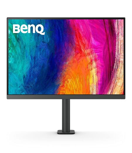 BenQ PD2705UA 27-inch Ergo Arm 4K Monitor, UHD, sRGB, Rec.709, HDR10, IPS, AQCOLOR Technology, USB-C