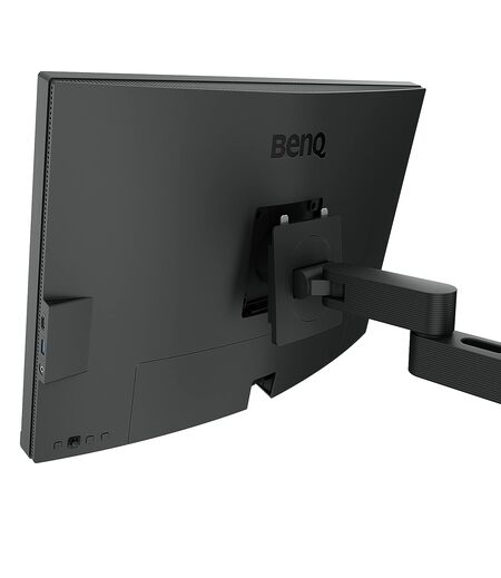 BenQ PD2705UA 27-inch Ergo Arm 4K Monitor, UHD, sRGB, Rec.709, HDR10, IPS, AQCOLOR Technology, USB-C