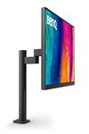 BenQ PD2705UA 27-inch Ergo Arm 4K Monitor, UHD, sRGB, Rec.709, HDR10, IPS, AQCOLOR Technology, USB-C