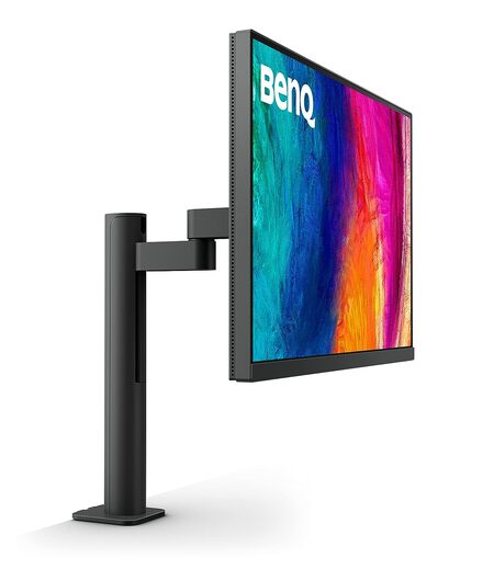 BenQ PD2705UA 27-inch Ergo Arm 4K Monitor, UHD, sRGB, Rec.709, HDR10, IPS, AQCOLOR Technology, USB-C