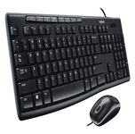 Logitech MK200 USB 2.0 Wired Keyboard-Mouse (Combo)