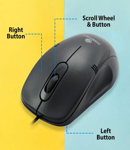 Zebronics Zeb-Power Plus USB Optical Mouse