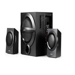 F&D A140X 74 W 2.1 Channel Bluetooth Multimedia Speakers with Subwoofer Satellite Speaker, Remote, Digital FM & USB (Black)