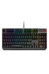 ASUS Mechanical Gaming Keyboard - ROG Strix Scope RX | Optical Mechanical Switches | USB 2.0 Passthrough | 2X Wider Ctrl Key for Greater FPS Precision | Aura Sync, Armoury Crate RGB Lighting, Black