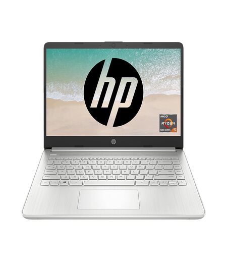 HP Laptop 14s, AMD Ryzen 5 5500U, 14-inch (35.6 cm), FHD, 8GB DDR4, 512GB SSD, AMD Radeon Graphics, Backlit KB, Thin & Light, Dual Speakers (Win 11, MSO 2019, Silver, 1.46 kg), fq1092AU