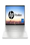 HP Pavilion Plus 14, 12th Gen Intel Core i7-12700H, 14-inch (35.6 cm), 2.8K, 16GB DDR4, 1TB SSD, Intel Iris Xe Graphics, FPR, Backlit KB, Audio by B&O (Win 11, MSO 2021, Silver, 1.4 kg), eh0024TU