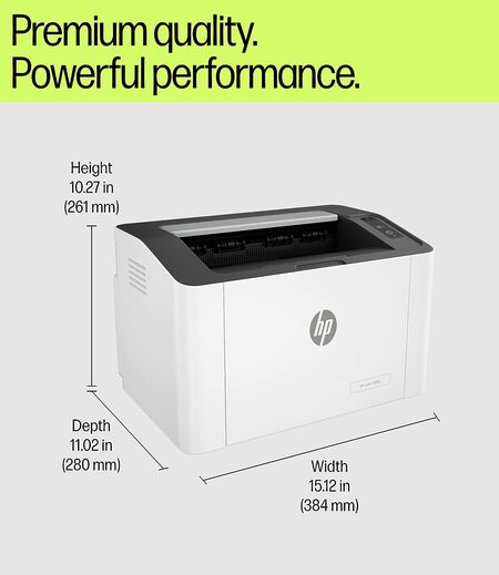 HP Laserjet 1008a Monochrome Printer with USB Connectivity, Compact Design, Fast &Affordable Printing