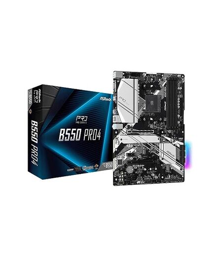 Asrock B550 PRO4/DC ATX Motherboard Socket AM4 DDR4