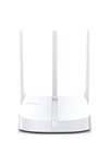 MERCUSYS MW305R 300Mbps Wireless Single_Band Wi-Fi/WiFi Router with Three 5dBi Antennas, Parental Control, MediaTek Chipset (White)