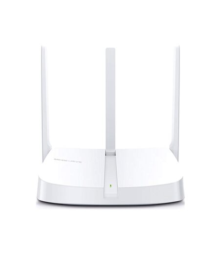 MERCUSYS MW305R 300Mbps Wireless Single_Band Wi-Fi/WiFi Router with Three 5dBi Antennas, Parental Control, MediaTek Chipset (White)