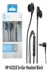 HP in-Ear H2310 Universal Headset with Mic and Volume Control (Black)-M000000000210 www.mysocially.com