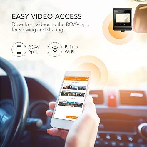 Roav by Anker Dash Cam C1, Car Recorder with Sony Sensor, 1080P FHD, 4-Lane Wide-Angle View Lens, Built-in WiFi with APP, G-Sensor, WDR, Loop Recording, Night Mode, Parking Mode [Upgraded Version]-M000000000235 www.mysocially.com