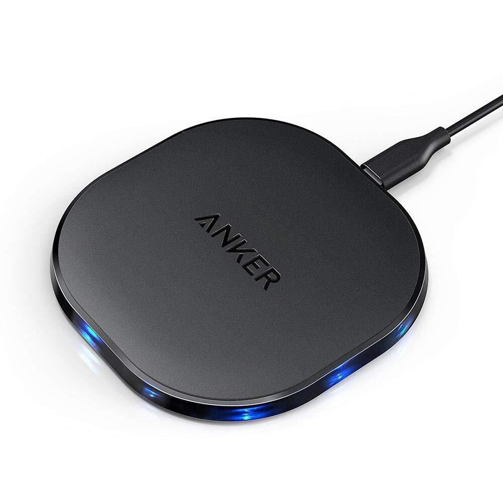 Anker 10W Wireless Charger, Qi-Certified Wireless Charging Pad, PowerPort Wireless 10 for iPhone 8/8 Plus, iPhone X, Samsung Galaxy S9/S9+ and More, Provides Fast-Charging for Galaxy S8/S8+/S7-M000000000257 www.mysocially.com