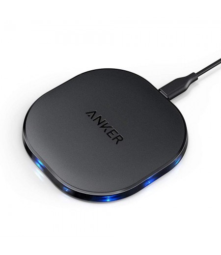 Anker 10W Wireless Charger, Qi-Certified Wireless Charging Pad, PowerPort Wireless 10 for iPhone 8/8 Plus, iPhone X, Samsung Galaxy S9/S9+ and More, Provides Fast-Charging for Galaxy S8/S8+/S7-M000000000257 www.mysocially.com