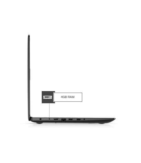 Dell Vostro 3584 15.6-inch Laptop (7th Gen i3-7020U/4GB/1TB HDD/Windows 10/Intel HD Graphics), Black-M000000000281 www.mysocially.com