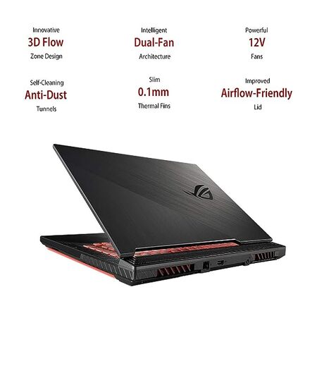 Asus ROG Strix G G531GD-BQ026T 15.6-inch Gaming Laptop (9th Gen Core i5-9300H/8GB/512GB SSD/Windows 10 Home(64bit)/4GB NVIDIA GeForce GTX 1050 Graphics,ILLUMINATED CHICLET KEYBOARD RGB), Black-M000000000325 www.mysocially.com